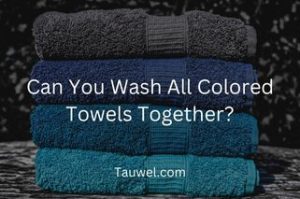 Washing towels together