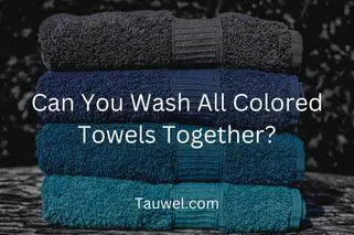 Washing towels together