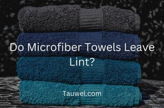 Lint left by Towels