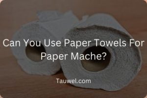 Papermache with paper towels