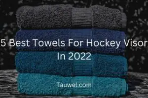 Hockey visor towel