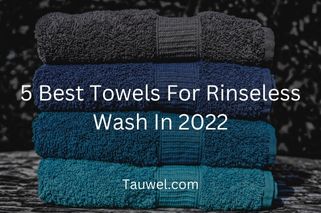 Towels washable with rinseless wash