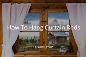 Hanging curtain rods