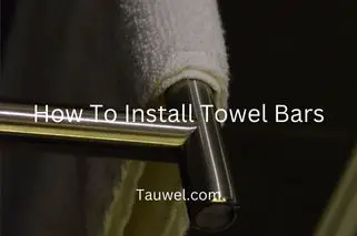 Installing towel bars